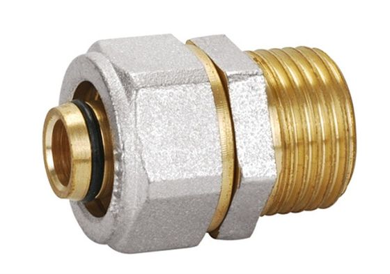 PF5002男性のまっすぐな連合に合う真鍮のPex AlPex