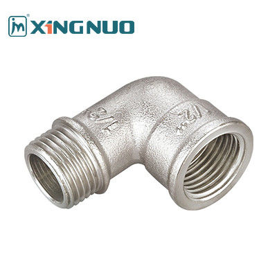 NPT 丸型銅製のチー圧縮フィッティング 304ステンレス鋼 90度肘,ヘックスブーシング,コップリング,スレッドパイプフィッティング